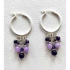 051 anneaux argent sterling amethyste