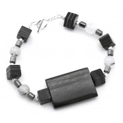 151 Enfilé hypersthène noir