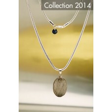 405 Collier quartz rutilé